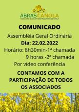 ASSEMBL�IA GERAL ORDIN�RIA